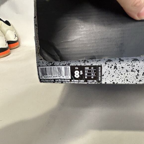 Nike Air Jordan 5 Retro OG “White Metallic” - Picture 8 of 9